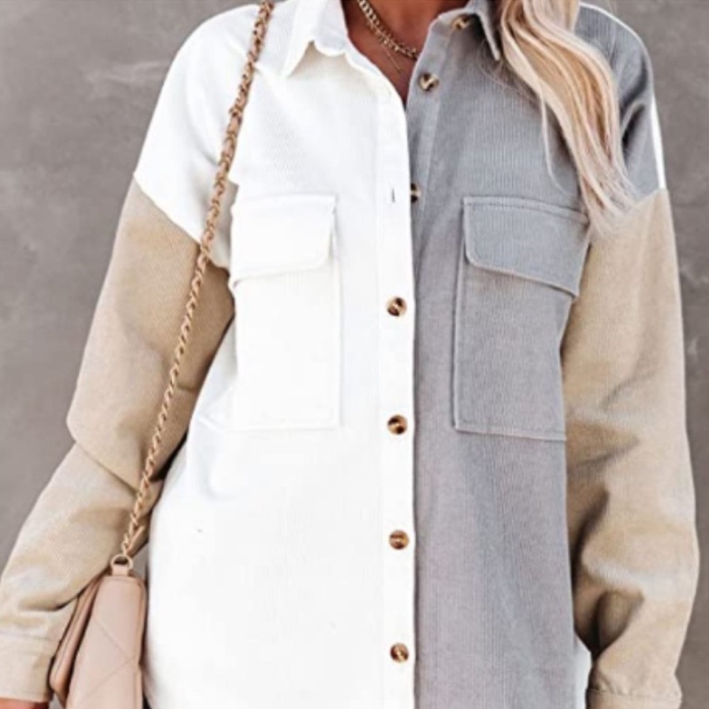 Colorblock Shacket - image 3